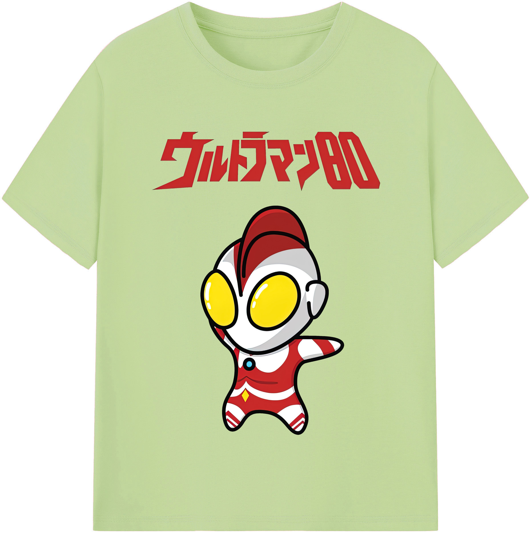 （画像用） ウルトラマン Ultraman 綿100％半袖Tシャツ（フロントプリント）